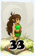 Un personaggio del gioco Dofus, Feca-Aria, al livello 33