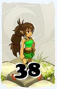 Un personnage du jeu Dofus, Féca-Air, au niveau 38