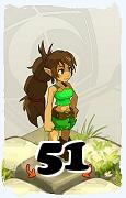 Un personnage du jeu Dofus, Féca-Air, au niveau 51