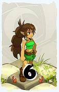 A Dofus character, Feca-Air, by level 6