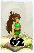 Un personnage du jeu Dofus, Osamodas-Air, au niveau 62