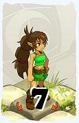 A Dofus character, Pandawa-Air, by level 7