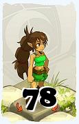 A Dofus character, Sacrier-Air, by level 78