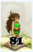 Un personnage du jeu Dofus, Féca-Air, au niveau 81