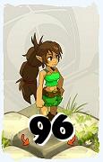 Un personaggio del gioco Dofus, Feca-Aria, al livello 96