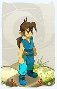 Un personnage du jeu Dofus, Féca-Air, au niveau 0