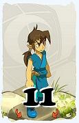 A Dofus character, Sram-Air, by level 11