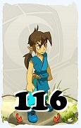 A Dofus character, Feca-Air, by level 116