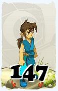 A Dofus character, Cra-Air, by level 147