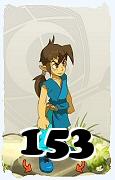 A Dofus character, Feca-Air, by level 153