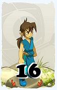 A Dofus character, Feca-Air, by level 16