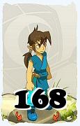 A Dofus character, Feca-Air, by level 168