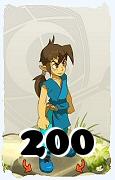 A Dofus character, Feca-Air, by level 200