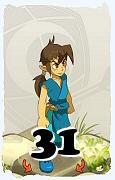 A Dofus character, Feca-Air, by level 31