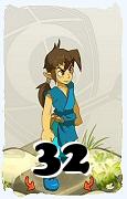 A Dofus character, Feca-Air, by level 32