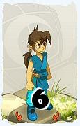 A Dofus character, Pandawa-Air, by level 6