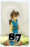 A Dofus character, Sram-Air, by level 87