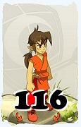 Un personnage du jeu Dofus, Féca-Air, au niveau 116