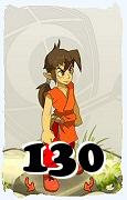 Un personnage du jeu Dofus, Féca-Air, au niveau 130