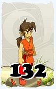 Um personagem do jogo Dofus, Feca-Ar, de nivel 132