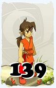 Un personnage du jeu Dofus, Féca-Air, au niveau 139