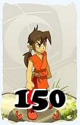 Um personagem do jogo Dofus, Feca-Ar, de nivel 150