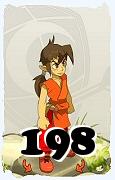 A Dofus character, Cra-Air, by level 198