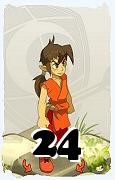 A Dofus character, Iop-Air, by level 24