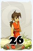 Um personagem do jogo Dofus, Sram-Ar, de nivel 26