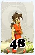 Um personagem do jogo Dofus, Sram-Ar, de nivel 48