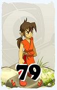 Um personagem do jogo Dofus, Cra-Ar, de nivel 79