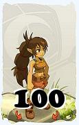 Um personagem do jogo Dofus, Feca-Ar, de nivel 100