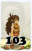 A Dofus character, Feca-Air, by level 103