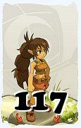 Un personnage du jeu Dofus, Féca-Air, au niveau 117