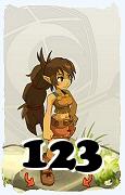 A Dofus character, Feca-Air, by level 123