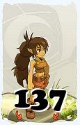 Um personagem do jogo Dofus, Feca-Ar, de nivel 137