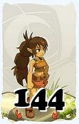 A Dofus character, Feca-Air, by level 144