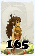 Um personagem do jogo Dofus, Sacrier-Ar, de nivel 165