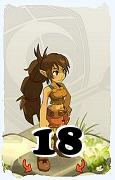 A Dofus character, Feca-Air, by level 18