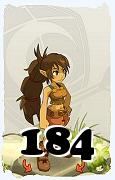 A Dofus character, Sacrier-Air, by level 184