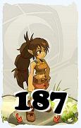 A Dofus character, Feca-Air, by level 187