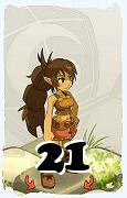 A Dofus character, Feca-Air, by level 21