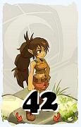 A Dofus character, Feca-Air, by level 42