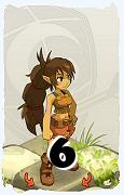 A Dofus character, Feca-Air, by level 6