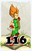 A Dofus character, Iop-Air, by level 116