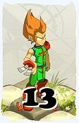 A Dofus character, Iop-Air, by level 13