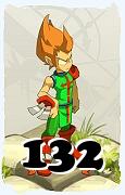 Um personagem do jogo Dofus, Iop-Ar, de nivel 132