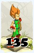 A Dofus character, Iop-Air, by level 135