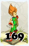 Um personagem do jogo Dofus, Iop-Ar, de nivel 169