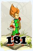 A Dofus character, Sacrier-Air, by level 181